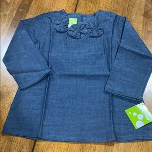 SnoPea indigo bloom dress